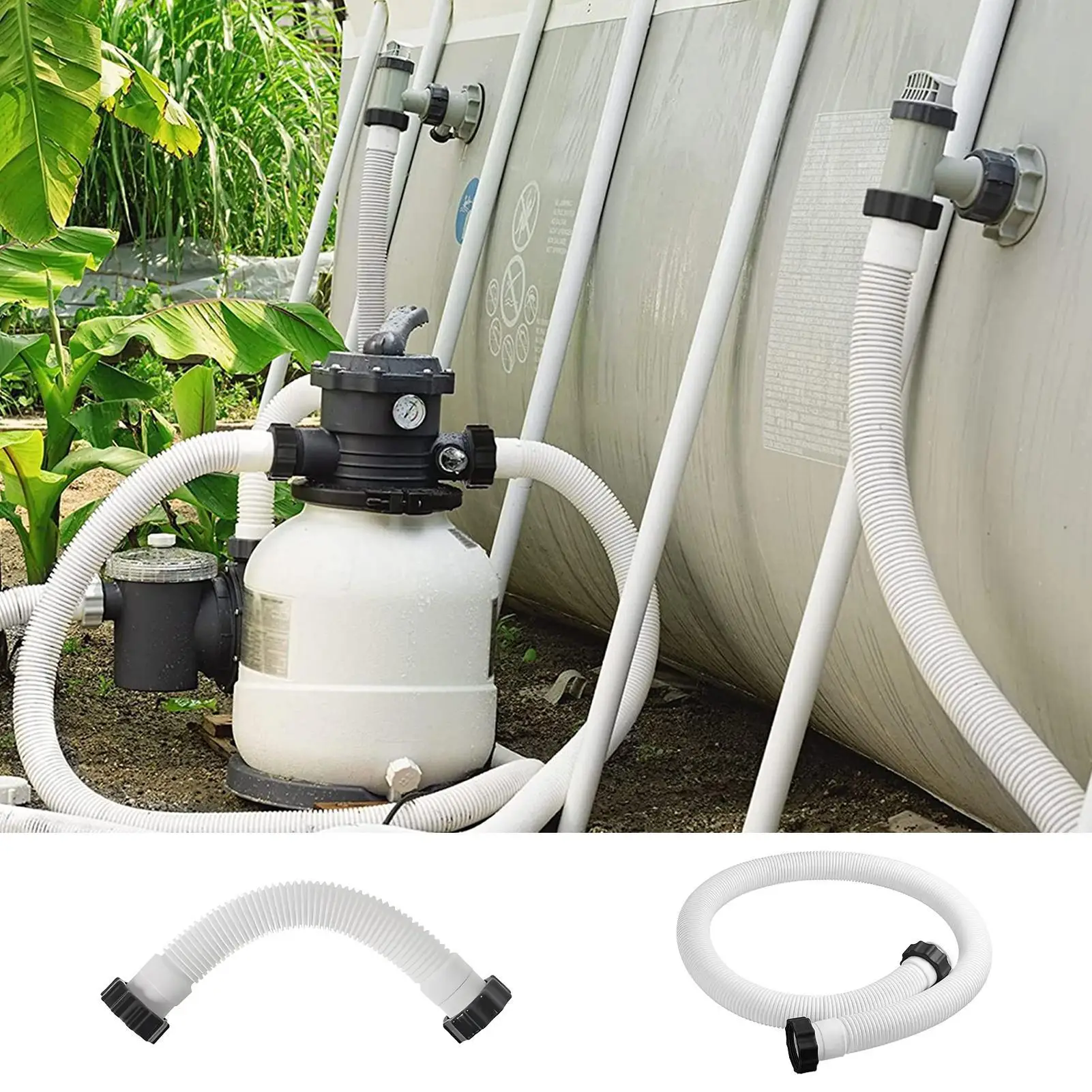 New 1Pcs Pool Sand Filter Pumps Hose Swimming Pools Pump Replacement Hose Interconnecting Hose For Pool Accessories
