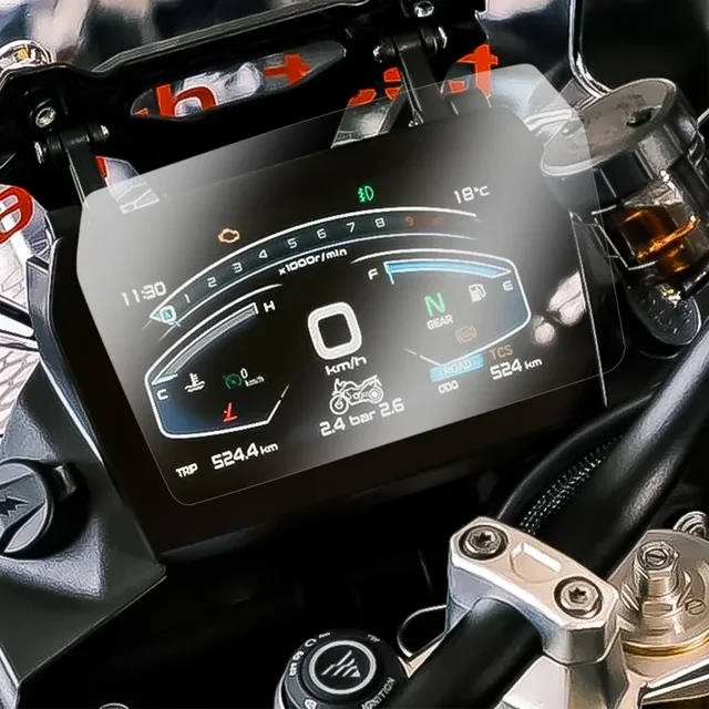 Pellicola Protezione Schermo Moto VOGE DS900X - 2 Pezzi, Antiriflesso, Antigraffio - Foto 2