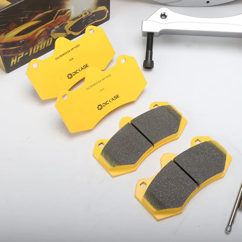 Dicase 브랜드 d61-6 피스톤 프론트 브레이크 켈리퍼, 볼보 v60 용, 드릴 378x32mm 디스크 포함