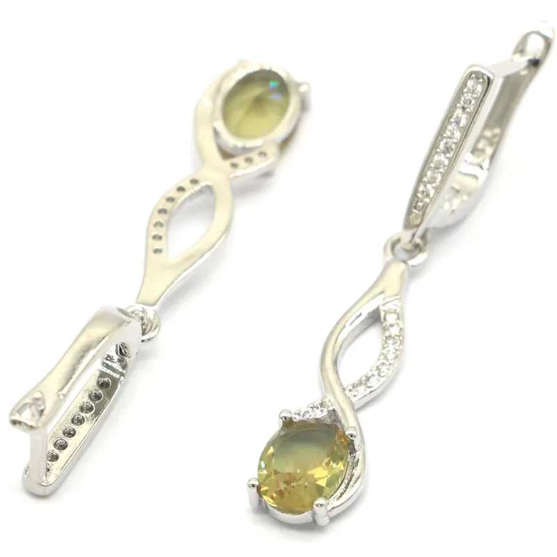 4g Customized 925 SOLID STERLING SILVER Earrings Luxury Changing Zultanitel Mystical Topaz Alexandrite Topaz White CZ Ladies Eng