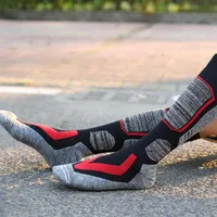 Chaussettes thermiques d'hiver en coton pour adultes, pour hommes et femmes, chaudes, pour cyclisme en plein air, snowboard, sport 6