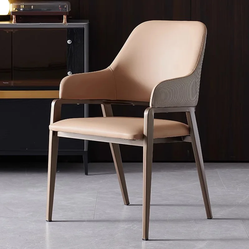 

Design 1-person Dining Chair Gamer Vanity Nordic Hotel Modern Chair Conference Lounge Waiting Silla Luxury Furniture XR50CY