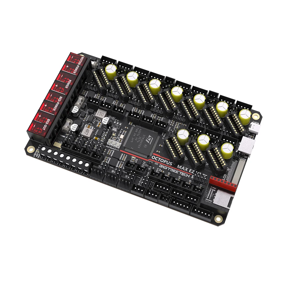 Bigtreetech-placa-mãe Octopus Max ez Atualização da Tela Pro Control Board para Cr10 Voron 32bit Mini12864 V2.0 - Imagem 5