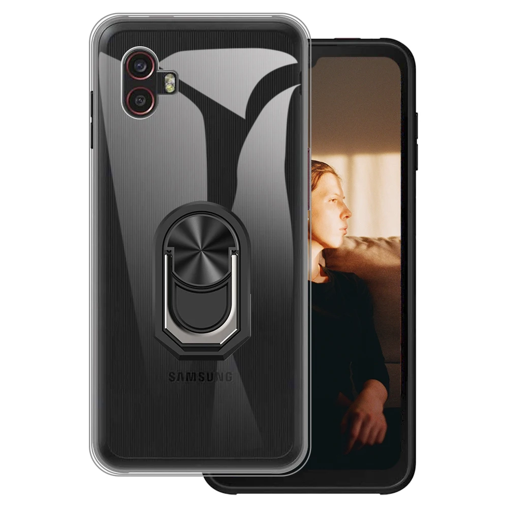 Supporto Per Anello Antiurto Di Lusso Per Samsung Galaxy Xcover Pro 2 Galaxy Xcover 6 Pro Custodia Morbida In Silicone Tpu Custodia Protettiva