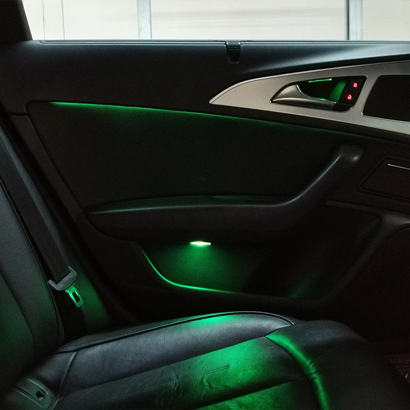 The factory price applies to the 2011- Audi A6L C7 automotive atmosphere light kit