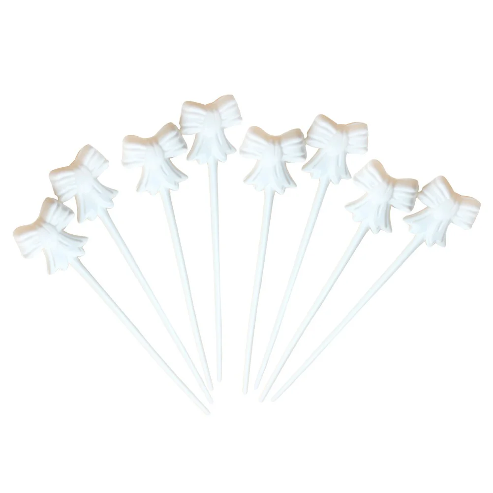 

Прутки для воздушных шаров из фольги с белым бантом, держатель для воздушных шаров на день рождения, Рождество, свадьбу, День святого Валентина