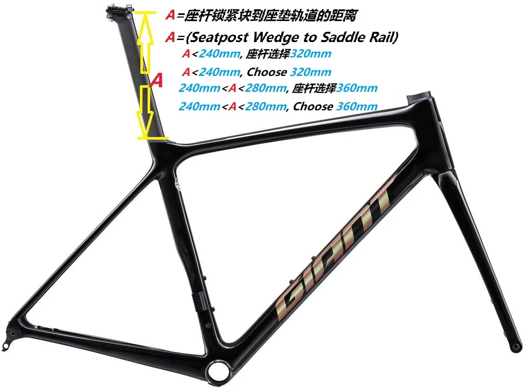 Giant TCR カーボン シートポスト Giant TCR Advanced Pro 1 のシートポスト問題 : r/bikewrench