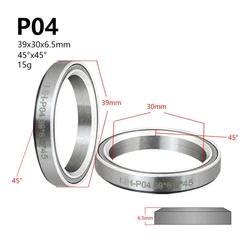 Precision Angle Bike Headset Bearings for MTB and Road Bicycles (P04)
