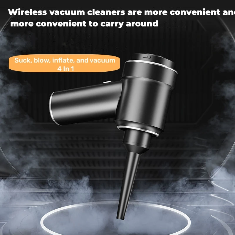 Car Vacuum Cleaner 20000Pa Wireless USB Charging Portable Cleaning Appliance Mini Wet and Dry Vacuum Cleaner Household