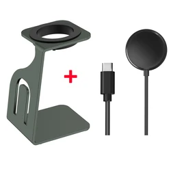 Support de Chargeur Métallique Élégant pour Pixel Watch - Station de Charge Sans Fil avec Support Antidérapant pour Chargeur de Montre Intelligente