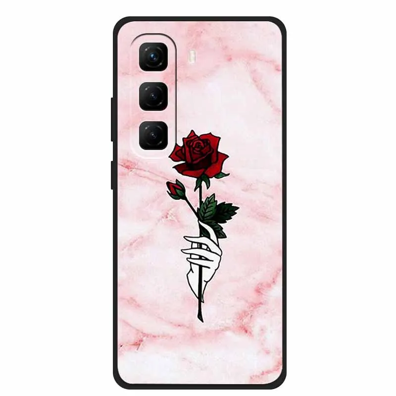 Stylish Painted Soft TPU Silicone Phone Case - Fashion Back Cover