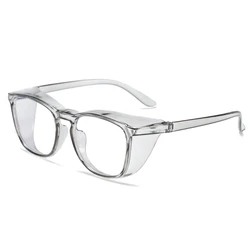 Advanced Anti - Fog Safety Glasses with Side Shields and Blue Light Protection (GRAY)
