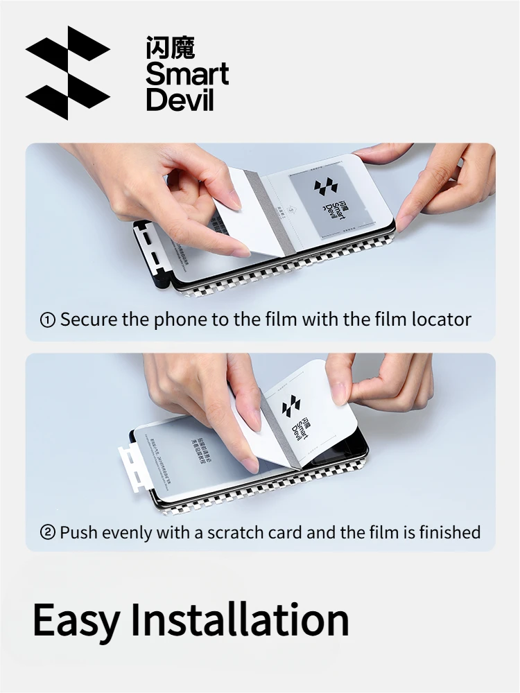 Premium SmartDevil Anti-Fingerprint Explosion-Proof HD Hydrogel Screen Protector Soft Film