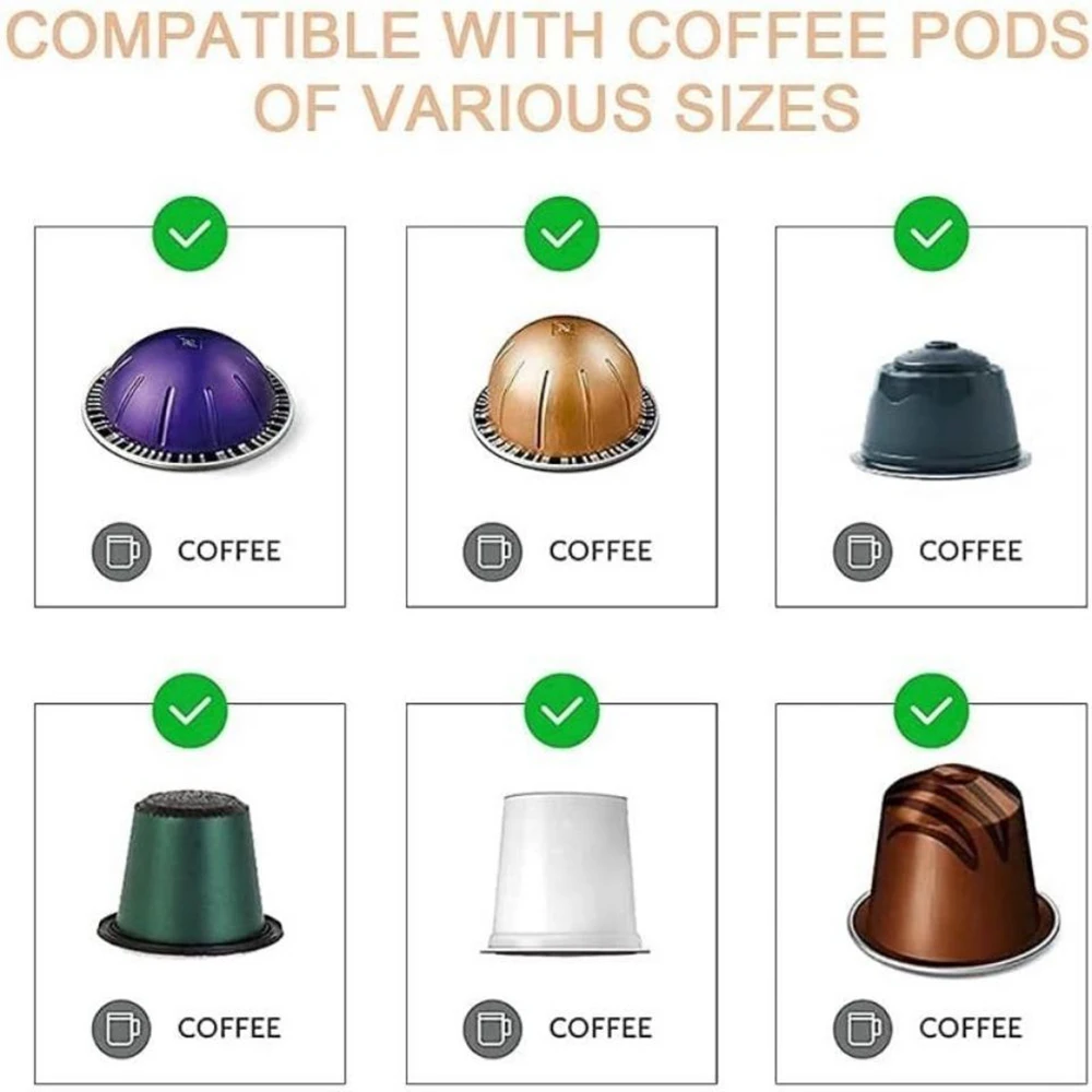 K-Cup Nespresso Dolce Gusto Vertuoline Lavazza Coffee Capsule Holder For Any Coffee Pods Cafe Pods Shelf Capsule Storage Racks