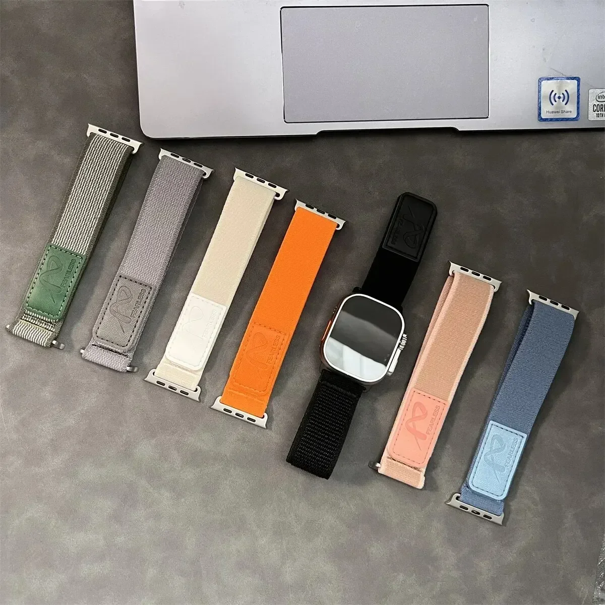 Nylon Leather Sport Watch Strap - Premium Band in Multiple Sizes