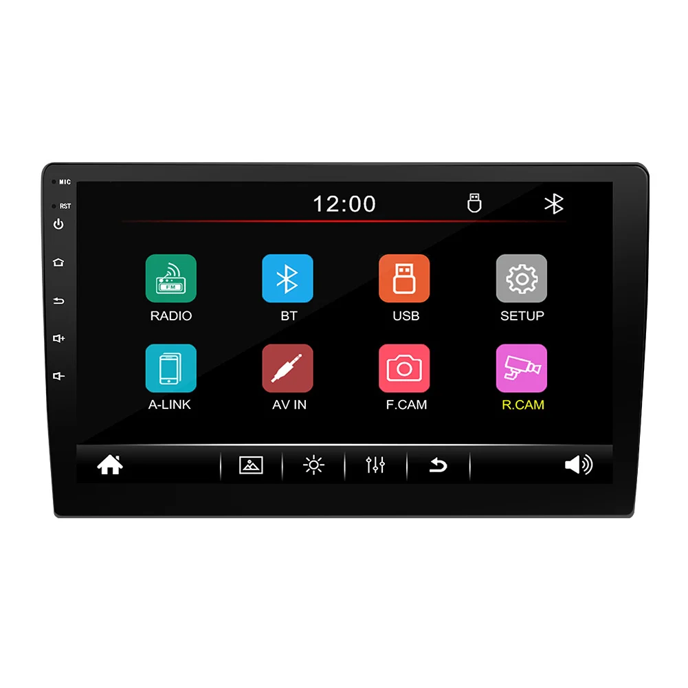5PCS New Car Mp3 Player, Smart Bluetooth Mobile Phone, Interconnection, Multi-function Car Display 9090 9 inch