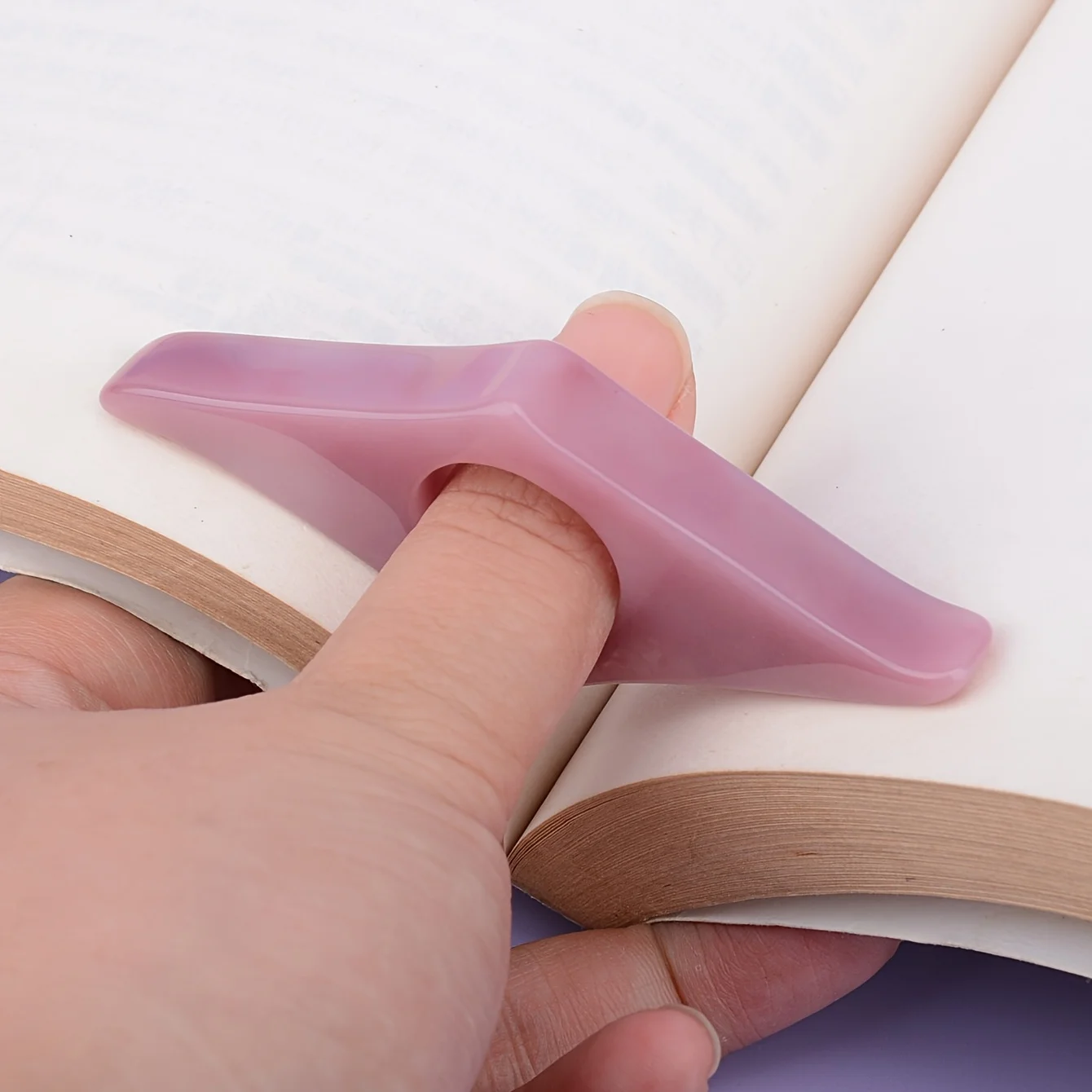 Thumb Book Support Book Page Holder School Supplies Reading Aids Student Accessories Spreader Convenient Bookmark