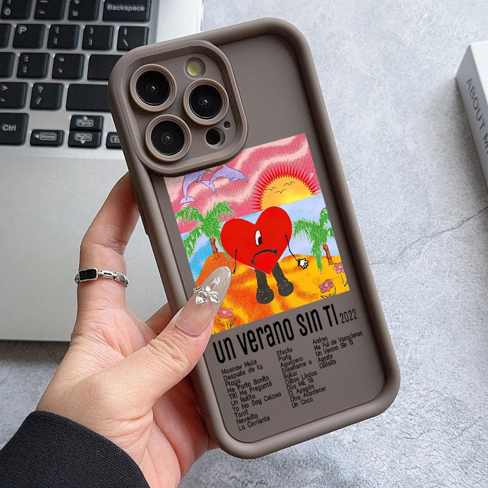 Bad Bunny X100pre Design Phone Case with Ladder Lens Cover