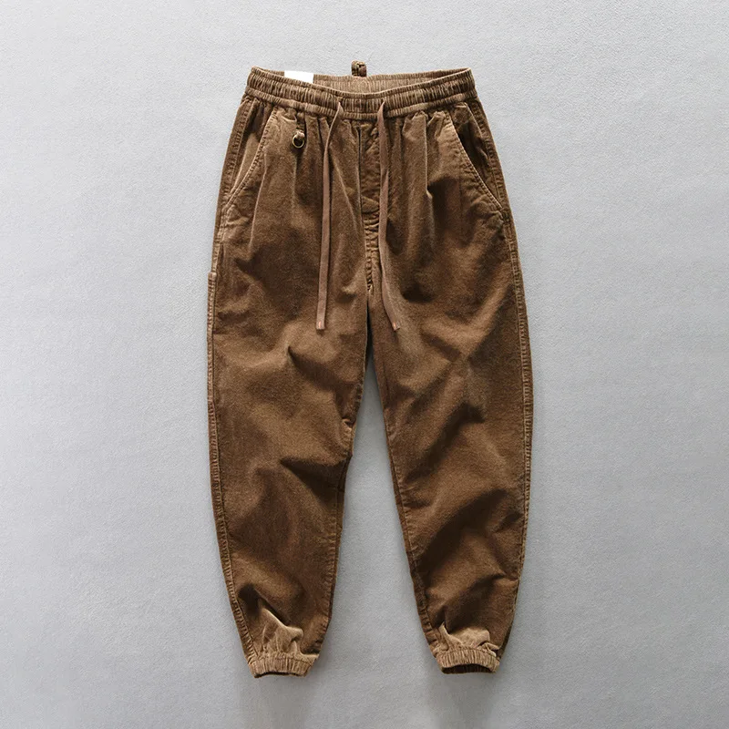 

Men's Trousers Slacks Jogger Pants Front Straight Leg Plain Breathable Soft Ankle-Length Home Daily Office Cotton Stylish