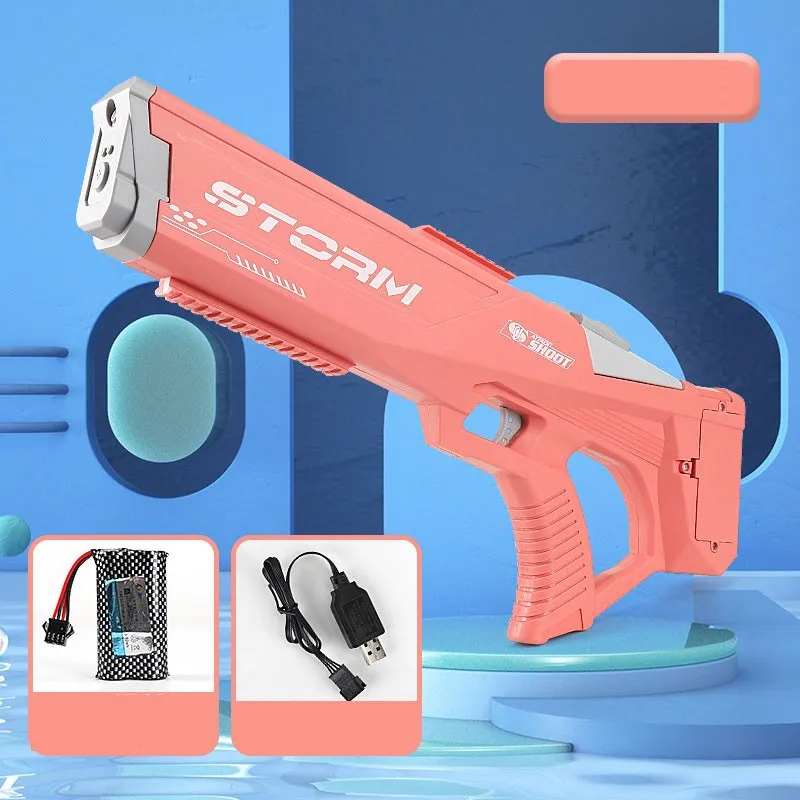 New Electric Water Gun Automatic Continuous Induction Water Large