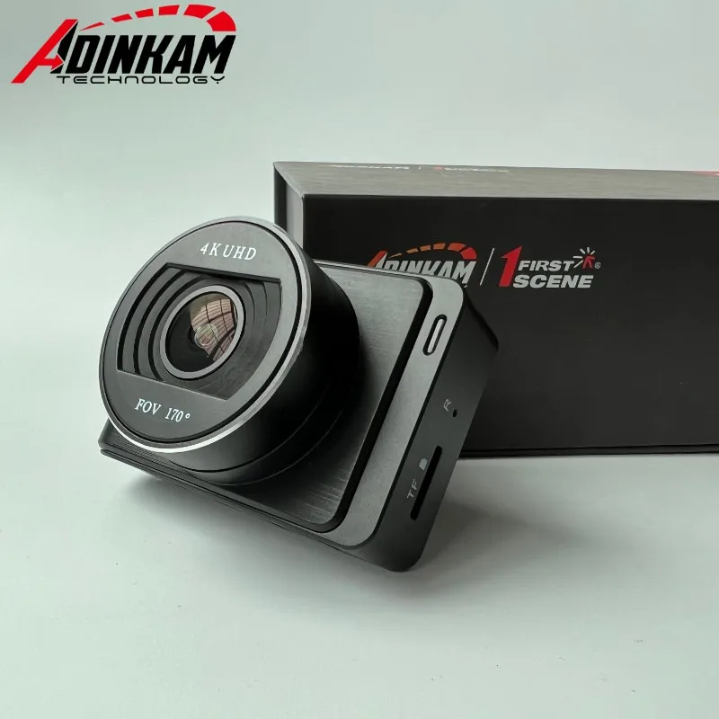 ADINKAM 4K Автомобильная камера 3840*2160P UHD DVR Sony IMX 415 сверхъяркий экран Wifi GPS