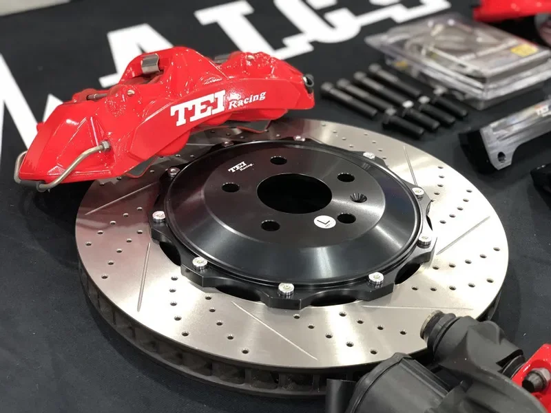 Racing Performance Brake Kit,Front Caliper 405x34MM Disc,6 Pot Caliper for PORSCHE 911 996 997 1999-2005 20Inch Wheel