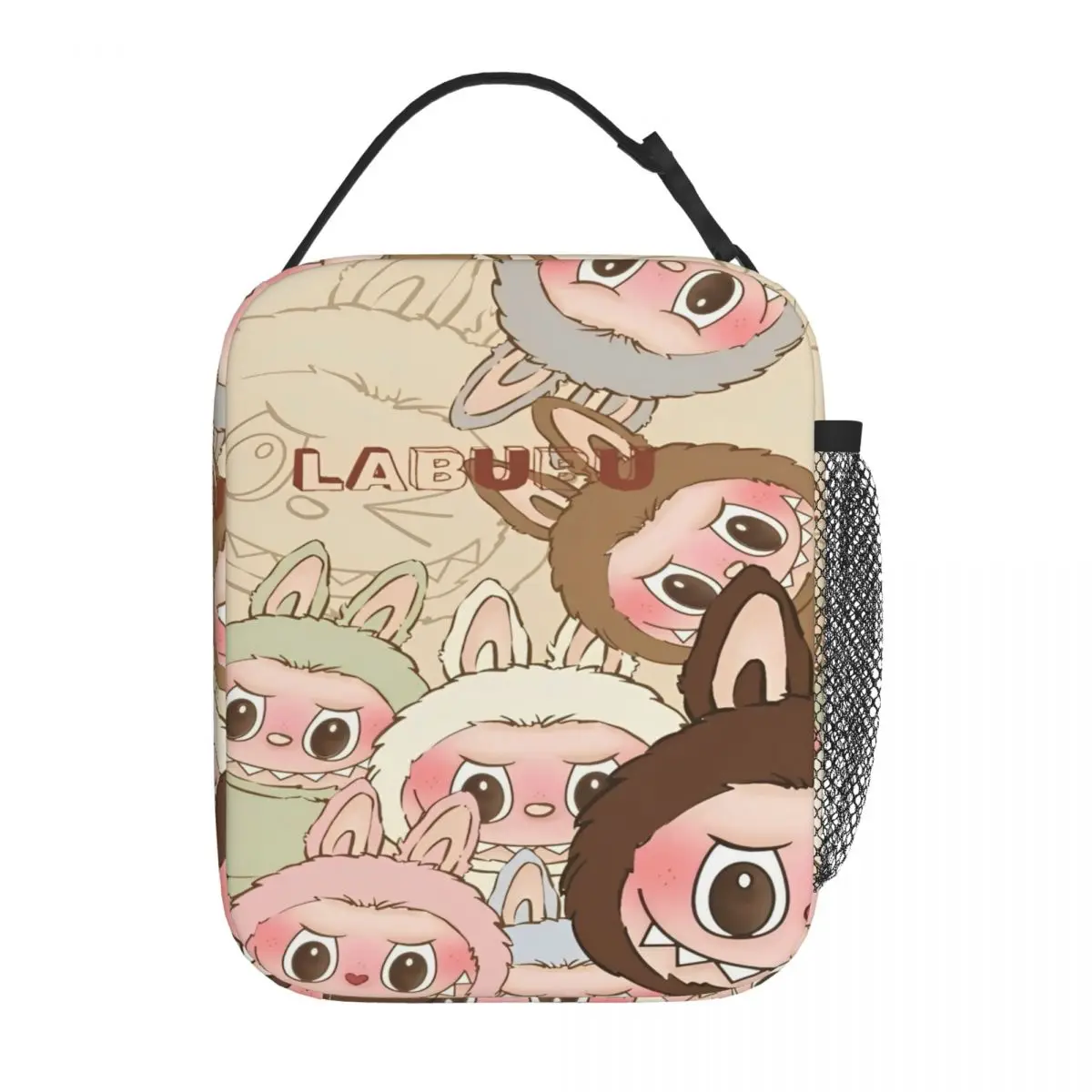 Labubu Accessories Insulated Lunch Bags For Outdoor Food Container Portable Cooler Thermal Lunch Boxes