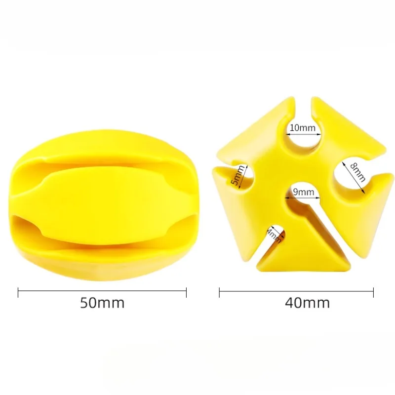 Silicone Fishing Rod Ball Retaining Clip Rod Holder Protector Multifunctional Fishing Equipment Tackle Tools 1 PCS