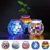 DIY Mosaic Candle Holder Kit Fine Motor Skill Development Kids Craft Material Handmade Parent-Child Educational Toys 1