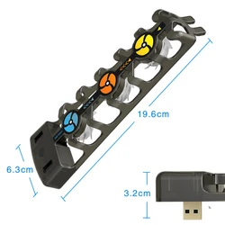 RGB Cooling Fan for Efficient 3-Speed Quiet Cooling System (RGB Cooling Fan)