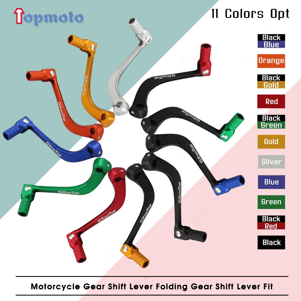 Motorcycle CNC Folding Aluminum Gear Shift Lever Gear Shift Lever For