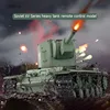 Henglong 3949 Soviet Kv-2 Heavy Tank 1:16 Remote Control Tank Kv-2 Can Launch Smoke Tracks Military Remote Control Toy 1