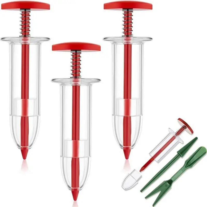 Dibbers 휴대용 모종 토양 차단기, 2 인치 토양 블록 메이커, 정원 토양 블..