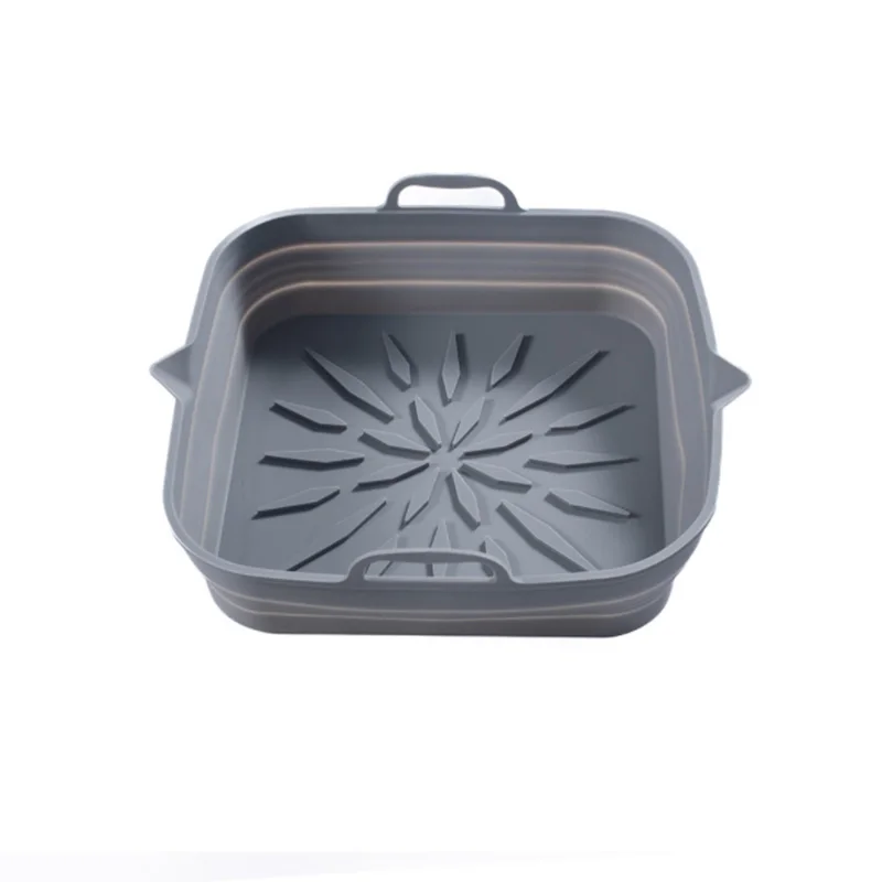 Silicone Reusable Baking & Frying Tray with Liner and Pizza Mat