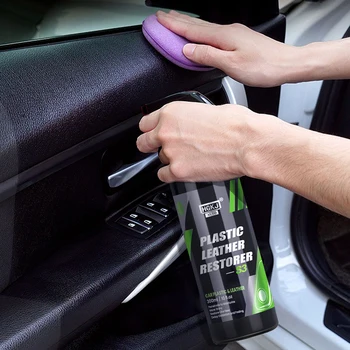 Plastic Restore Super Shine Car Interior Cleaner Long Lasting Maintain Gloss Auto Detailing Quick Coating Protection HGKJ S3