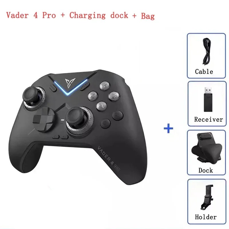 Controlador Flydigi Vader 4 Pro con interruptor de gatillo vibratorio y ...