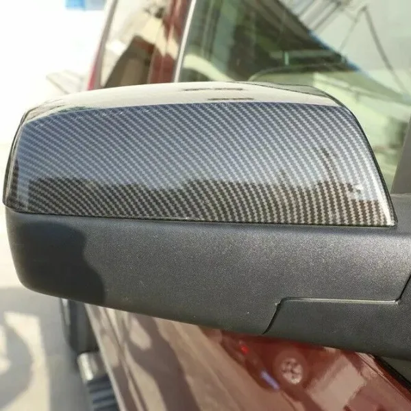 Carbon Style Rearview Mirror Cover Side Mirror Caps for 14-18 Chevy Silverado/tahoeGMC sierra/yukon