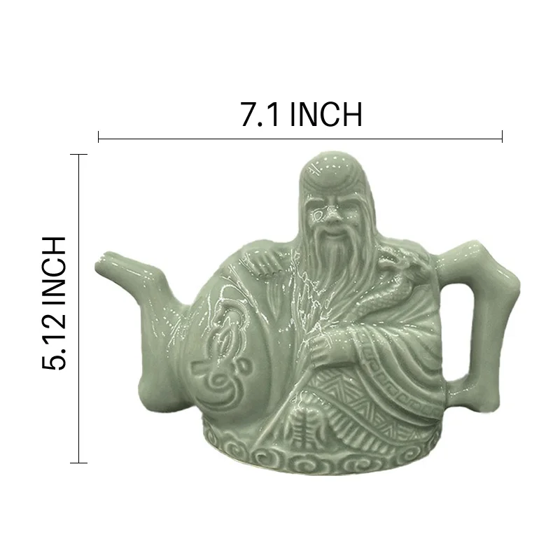 トリックティーポットセラミックスコーヒー茶飲用容器アサ