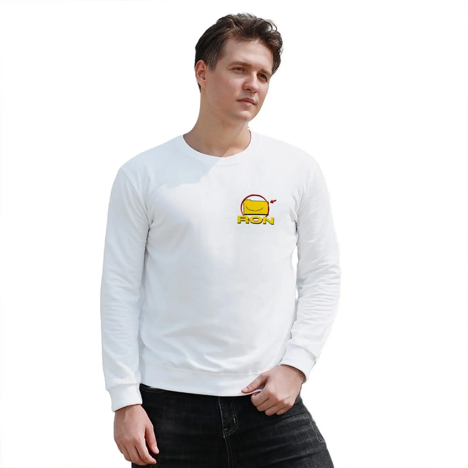 New RON. Sweatshirt men's clothing tracksuit new sweatshirt