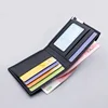 White wallet men's short wallet college students thin youth multi-card mini wallet 3
