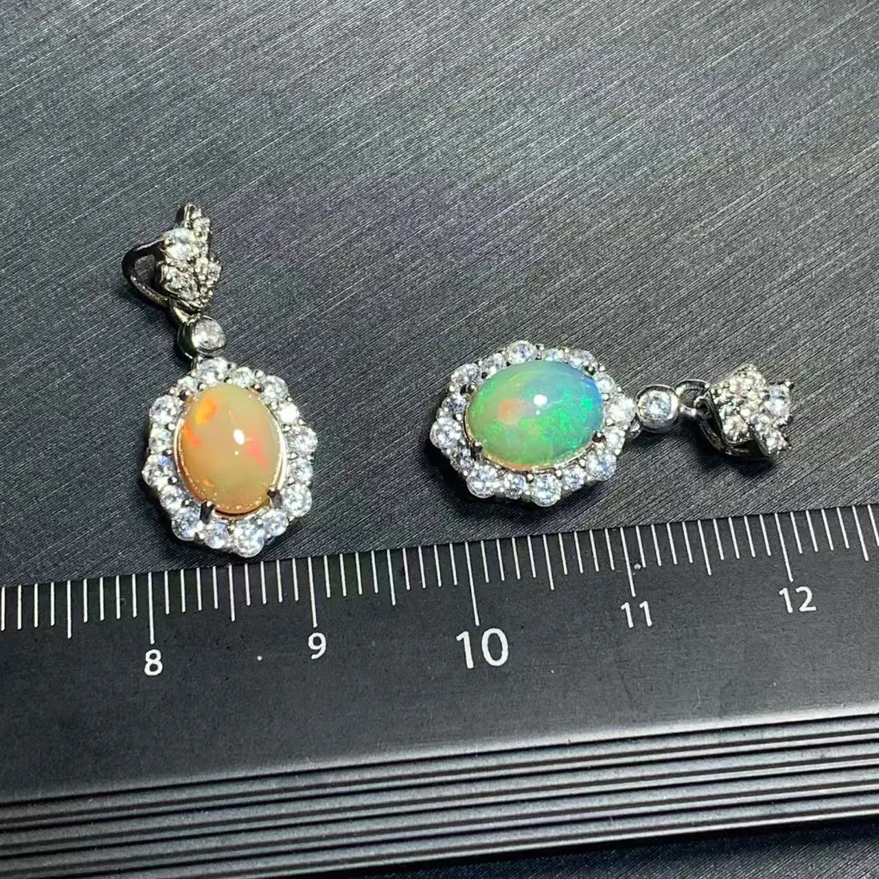 OVAL Natural Opal Pendant Necklace Fine Jewelry Handmade Stones Wholesale Healing Energy Gift Lucky Jewelry