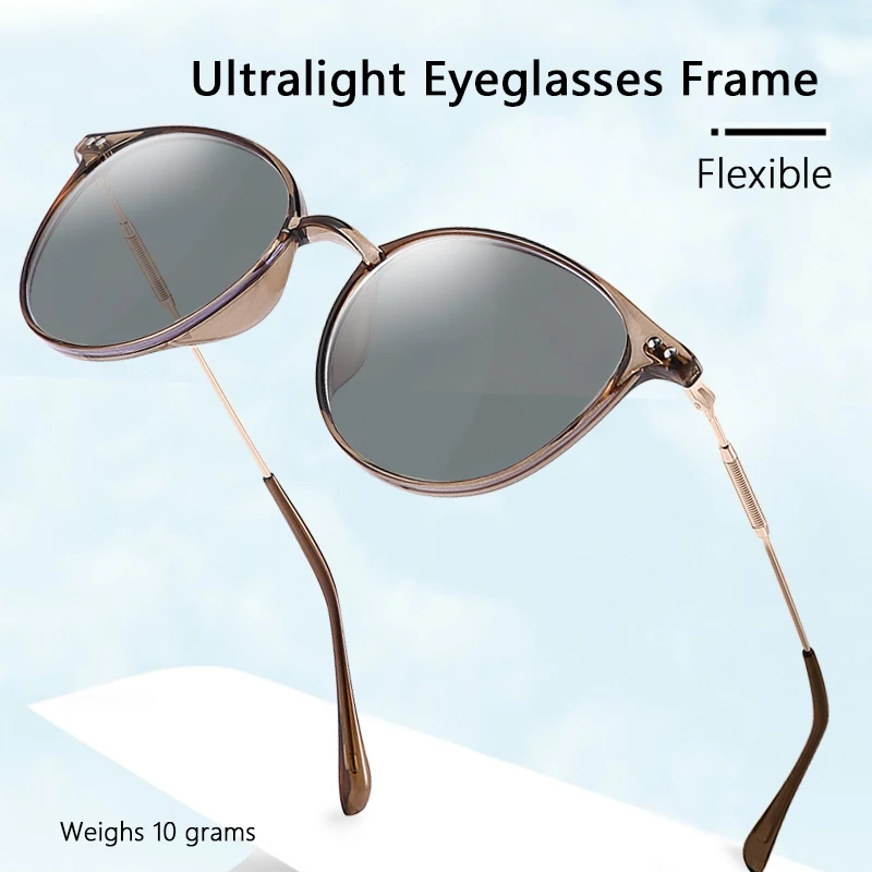 PhotochromicReadingGlassesforWomenAntiUVEyestrainGlareFashion