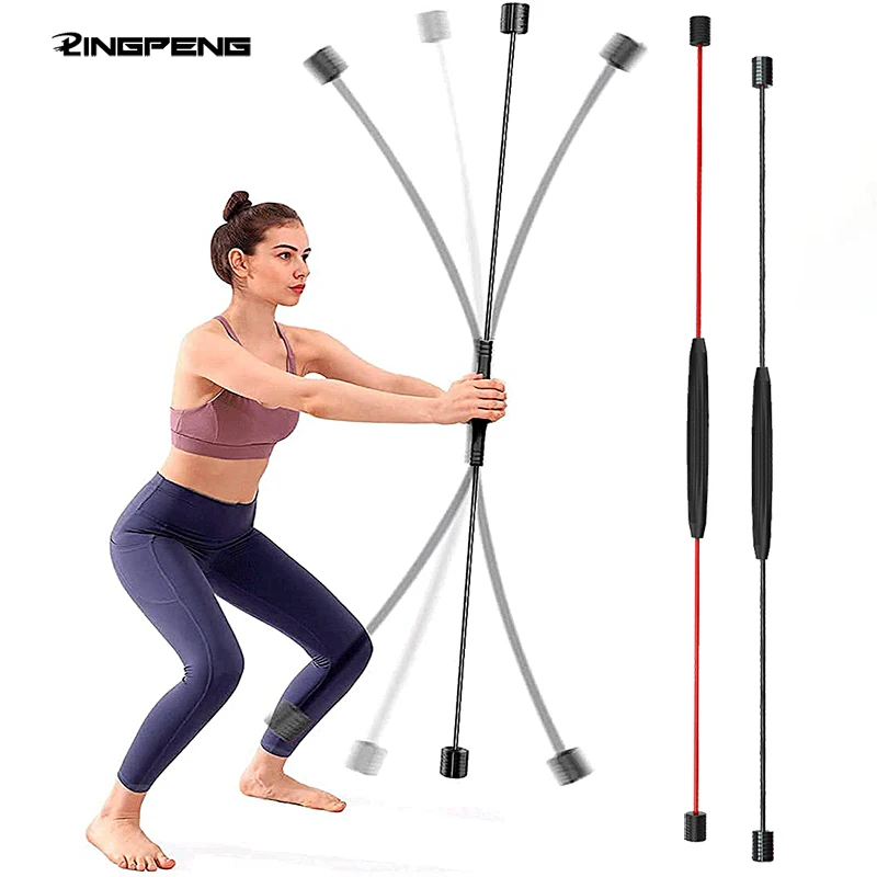 Barre d'exercice Vibrante Swingstick Flex Bar Barre de remise en forme  multifonctionnelle Équipement de remise en forme Barre de musculation  Élastique