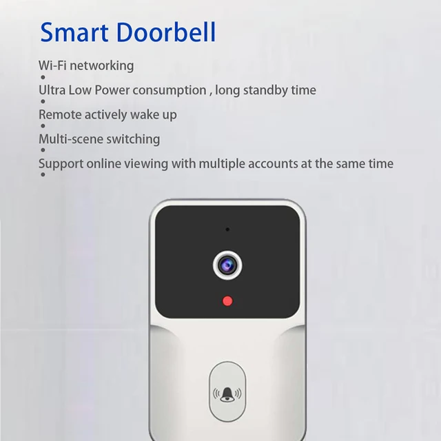 Tuya HD Wireless Video Doorbell Mobile Phone Smart Home APP Video Intercom Motion Detection Night Vision WIFI Doorbell for Home 2