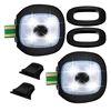 2Pcs USB Rechargeable Light for LED Beanie Hat,Replaceable Headlamp Cap DIY Hat Light for Men and Women 1
