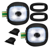 2Pcs USB Rechargeable Light for LED Beanie Hat,Replaceable Headlamp Cap DIY Hat Light for Men and Women 1