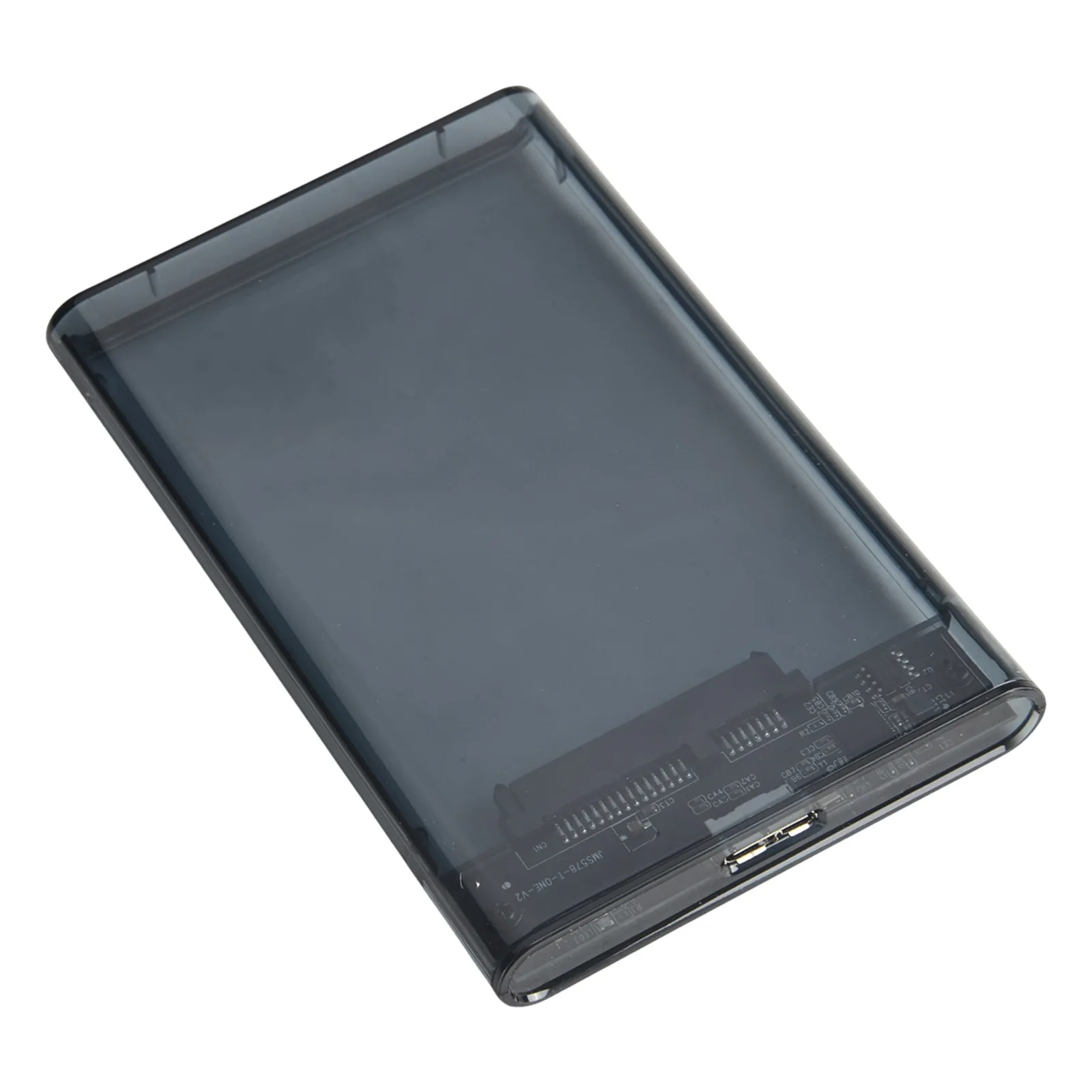 ?   USB 3.0/타입 C HDD 인클로저 2.5인치 SATA SSD 외장 하드 드라이브 케이스 고속 투명 하드디스크 박스 도구