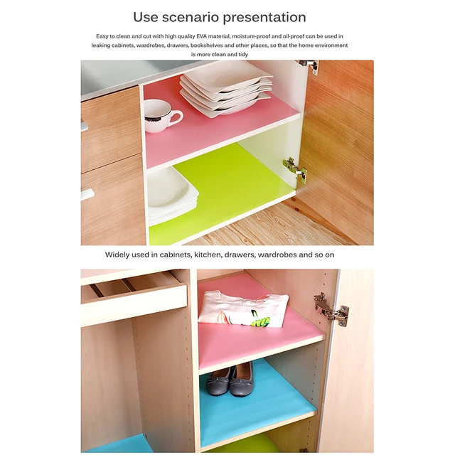 Non adhesive Shelf Liners For Kitchen Cabinets Shelf Cover - Temu