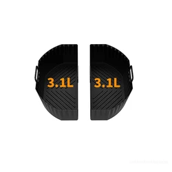 Air Fryer Accessory Set with Reusable Silicone Moulds (2 x 3.1L)