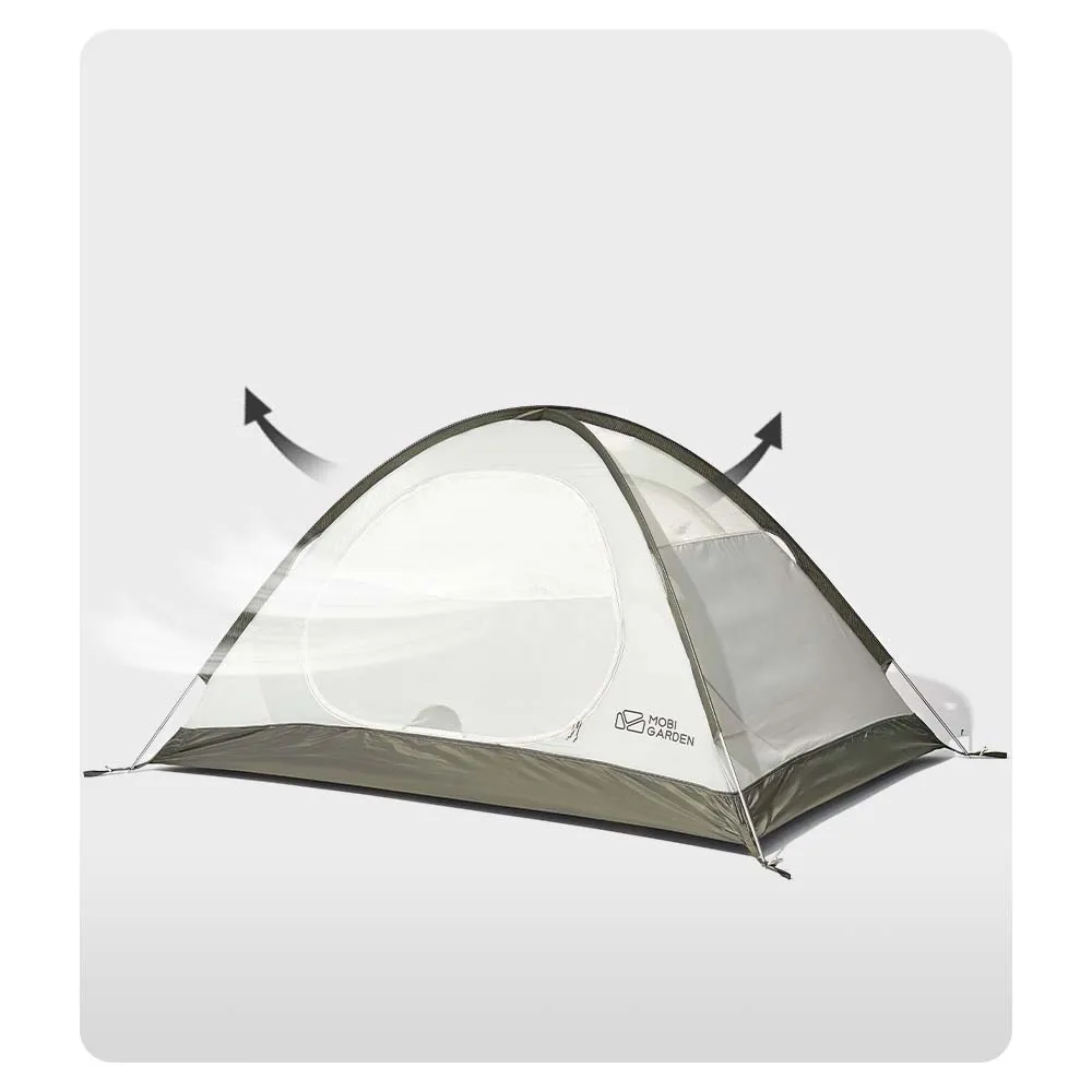 MOBI GARDEN Camping Tent Cold Mountain Backpacking Outdoor Hiking